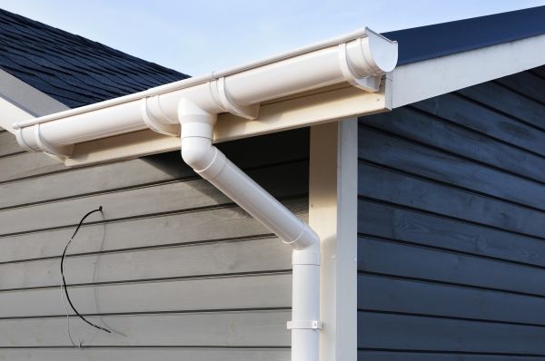 PVC Rain Gutter Installation in Pottstown
