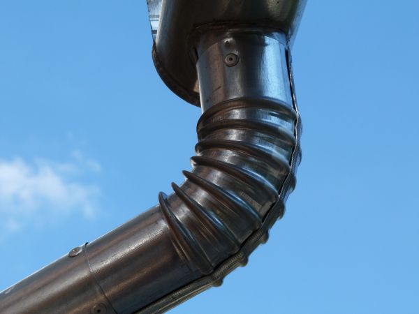 Metal Downspout Installation in Pottstown