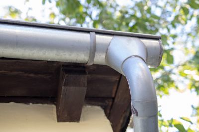 Copper Downspout Installation