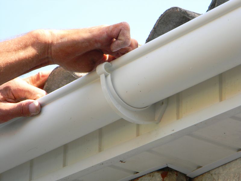 Pvc Gutter Installation detail